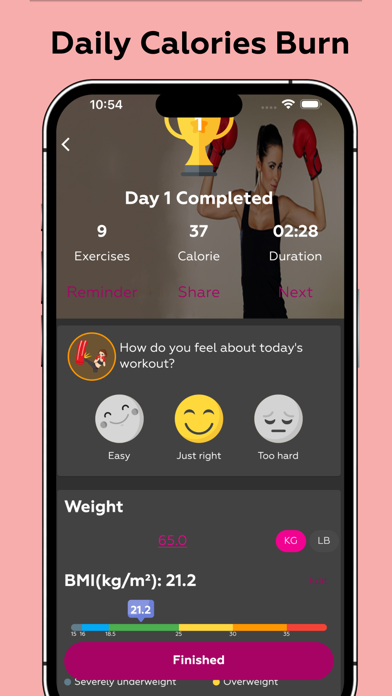 Female Kickboxing Self Defense Screenshot