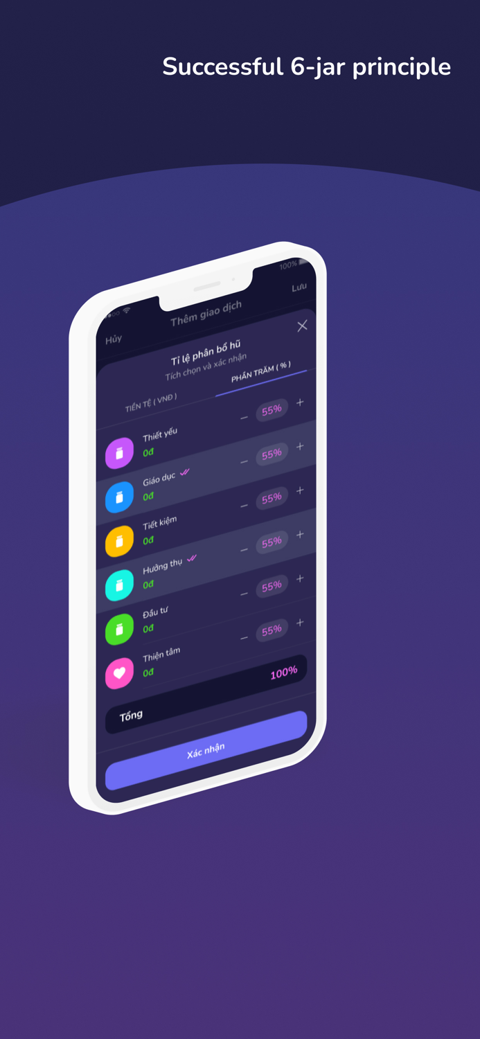 MoneyOi 6 jar money method