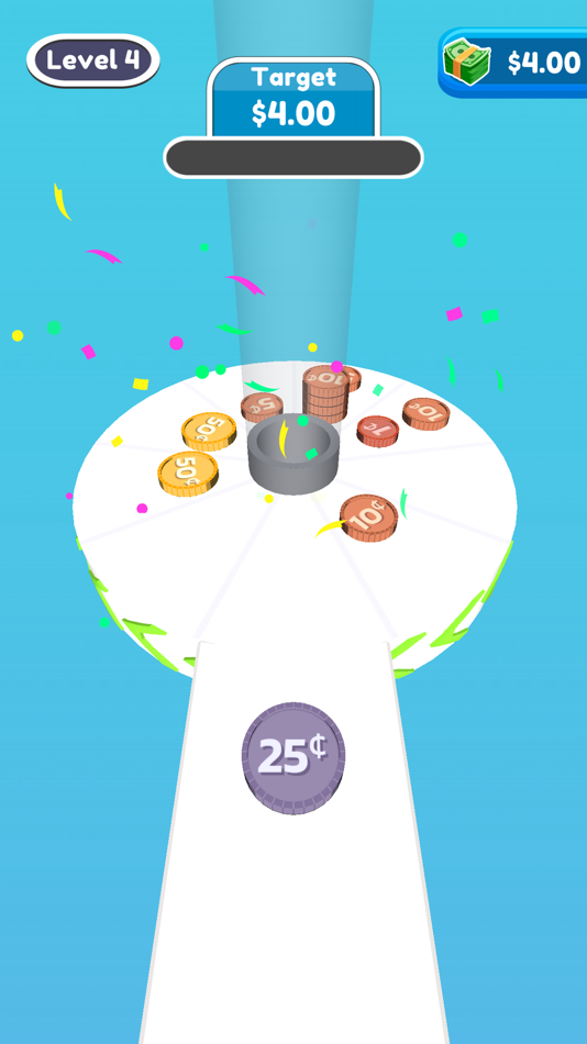 Throw Coin 3D - 0.1 - (iOS)