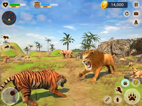 ライオン狩り シミュレーターゲームのおすすめ画像1