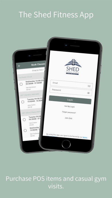 The Shed Fitness Screenshot
