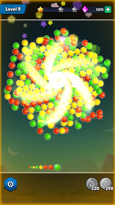 Bubble Cloud: Shooter Spinner Screenshot