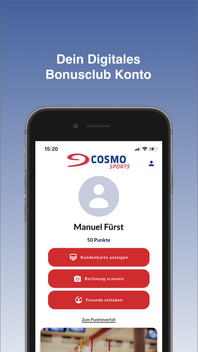 Cosmo Sports Screenshot