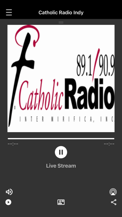 Catholic Radio Indy Screenshot 1 - AppWisp.com Catholic Radio Indy Screenshot 1 - AppWisp.com