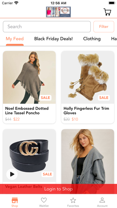 Karma Fashion Boutique Screenshot