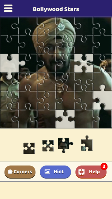 Bollywood Stars Jigsaw Puzzle Screenshot
