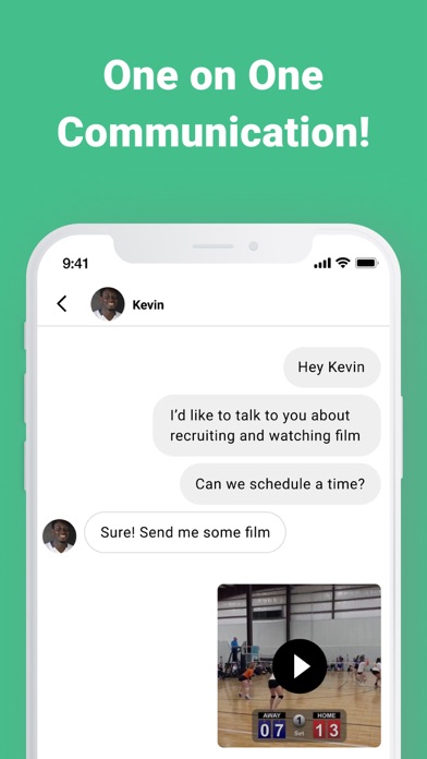 Athlete Coach App Screenshot