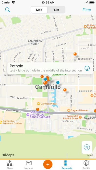 CamarilloConnect Screenshot
