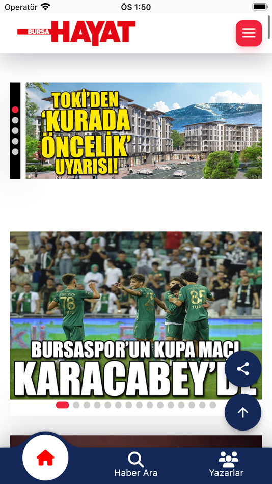 #1. Bursa Hayat (iOS) 由: TURKTICARET.Net Yazilim Hiz. San. ve Tic. A.S.