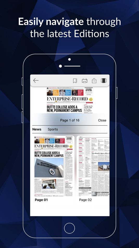 #2. Chico Enterprise eEdition (iOS) 由: MediaNews Group