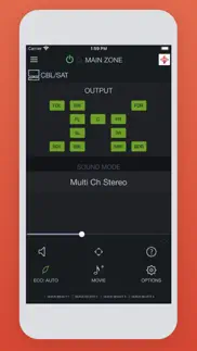 denon avr remote iphone capturas de pantalla 3