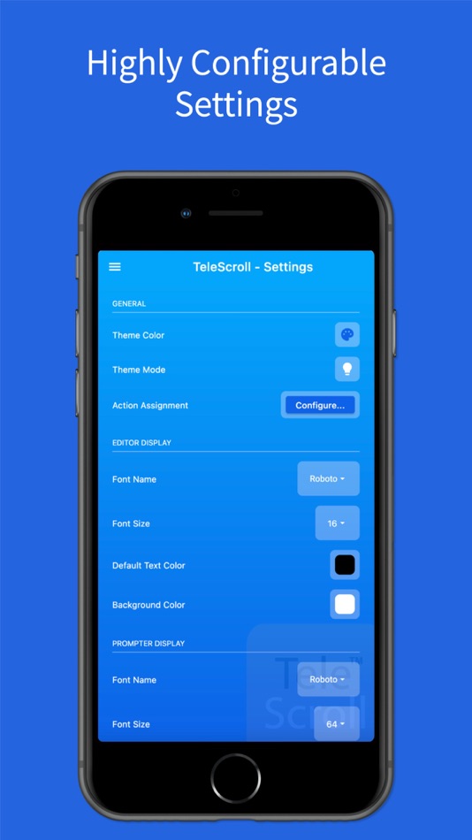 #2. TeleScroll (iOS) 来自: PrompterPeople