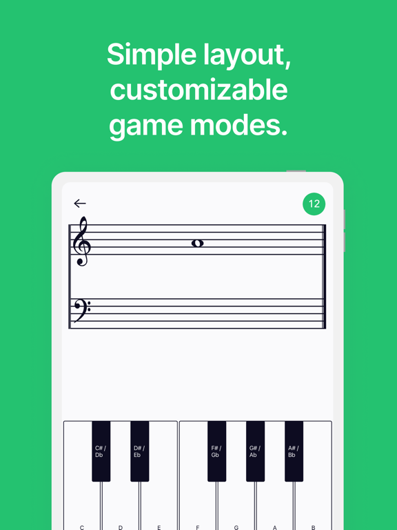 Screenshot #5 pour Noted: Memorize Music Notes