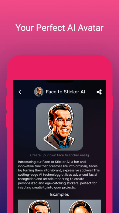 MyAI: Face to Sticker Screenshot