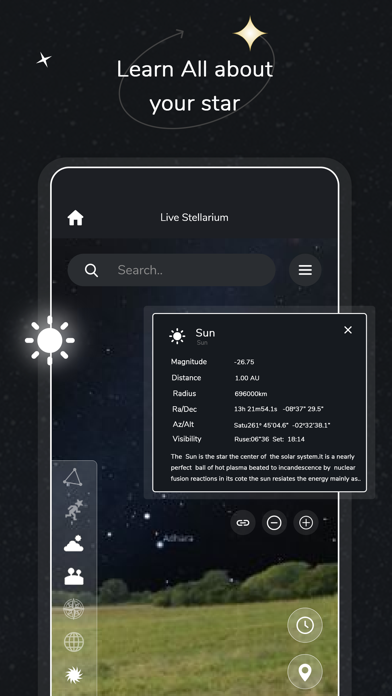 Satellite Tracker - Night Star Screenshot