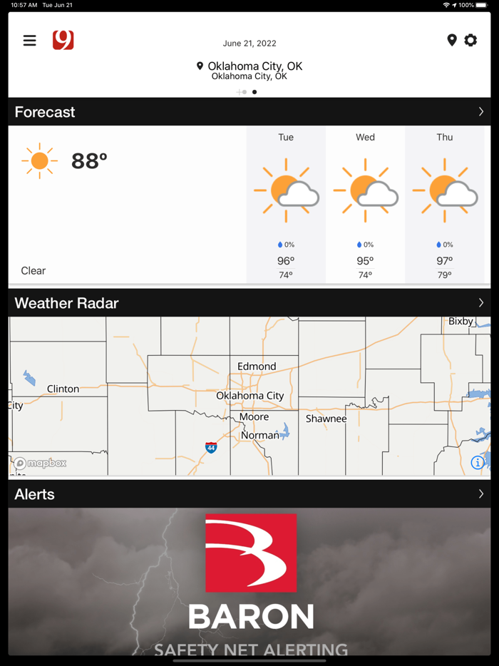 News 9 Weather