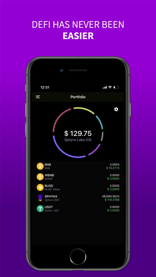 #1. Sphynx DeFi App (iOS) 由: Sphynx Labs Limited
