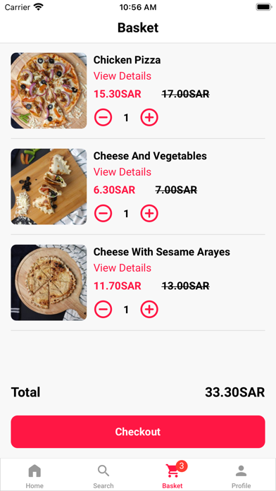 In and Out Falafel Screenshot