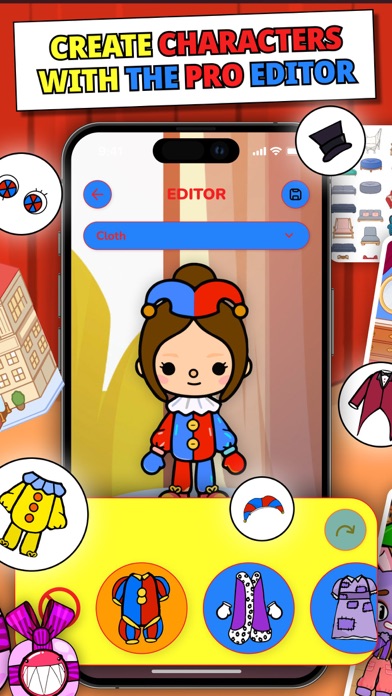 Digital Circus for Toca World. Screenshot