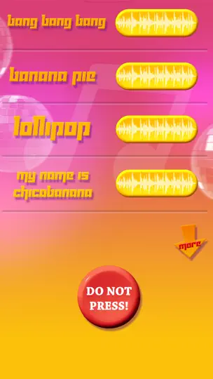 Captura de pantalla de Chicobanana - Fun Sounds en iPhone 4