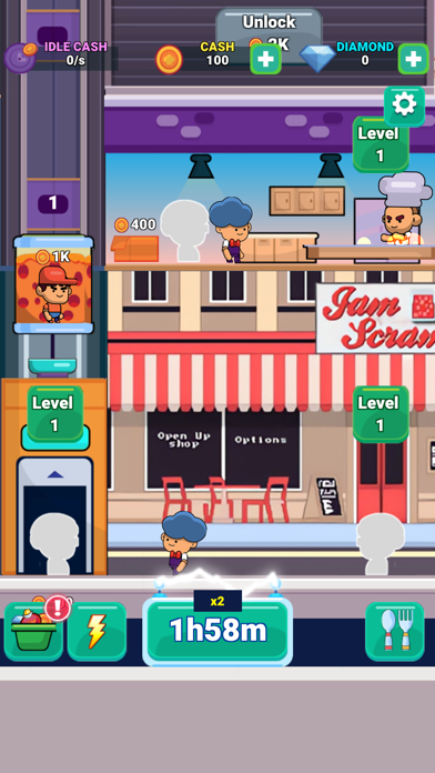Cook & Cash : Idle Game Screenshot