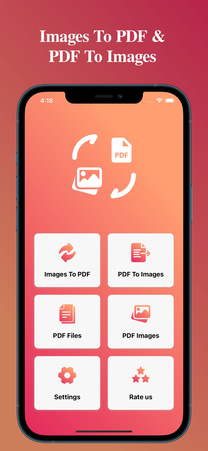 Images To PDF and PDF To Images