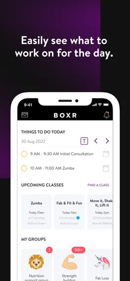 Game screenshot BOXR GYM apk
