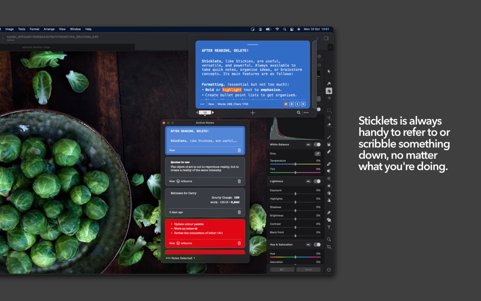 #1. Sticklets - Notes in Menubar (macOS) 게시자: Open Screen Limited