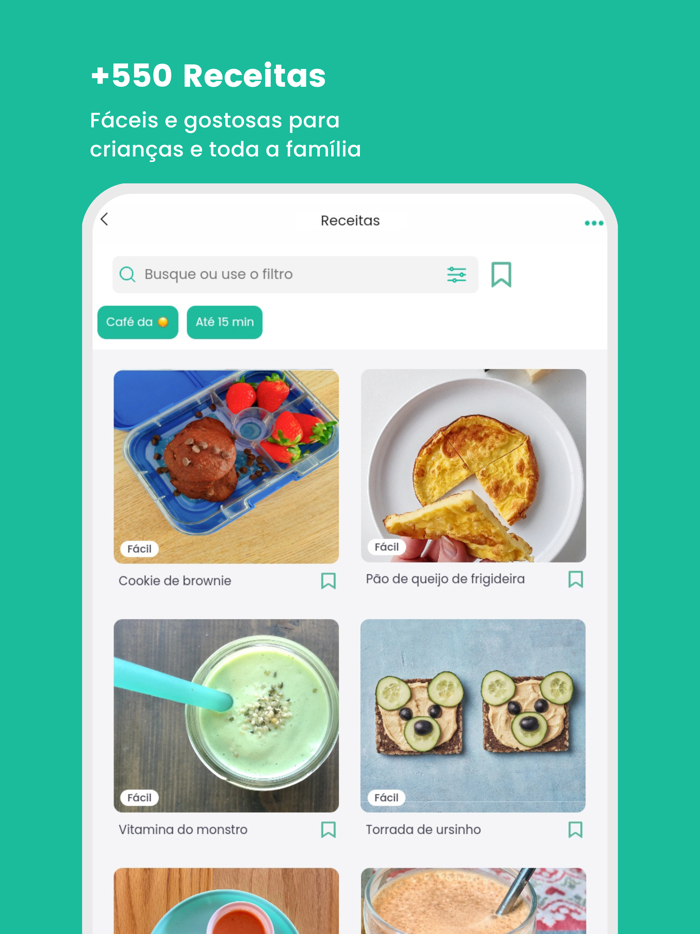 Garfinho Alimentação infantil