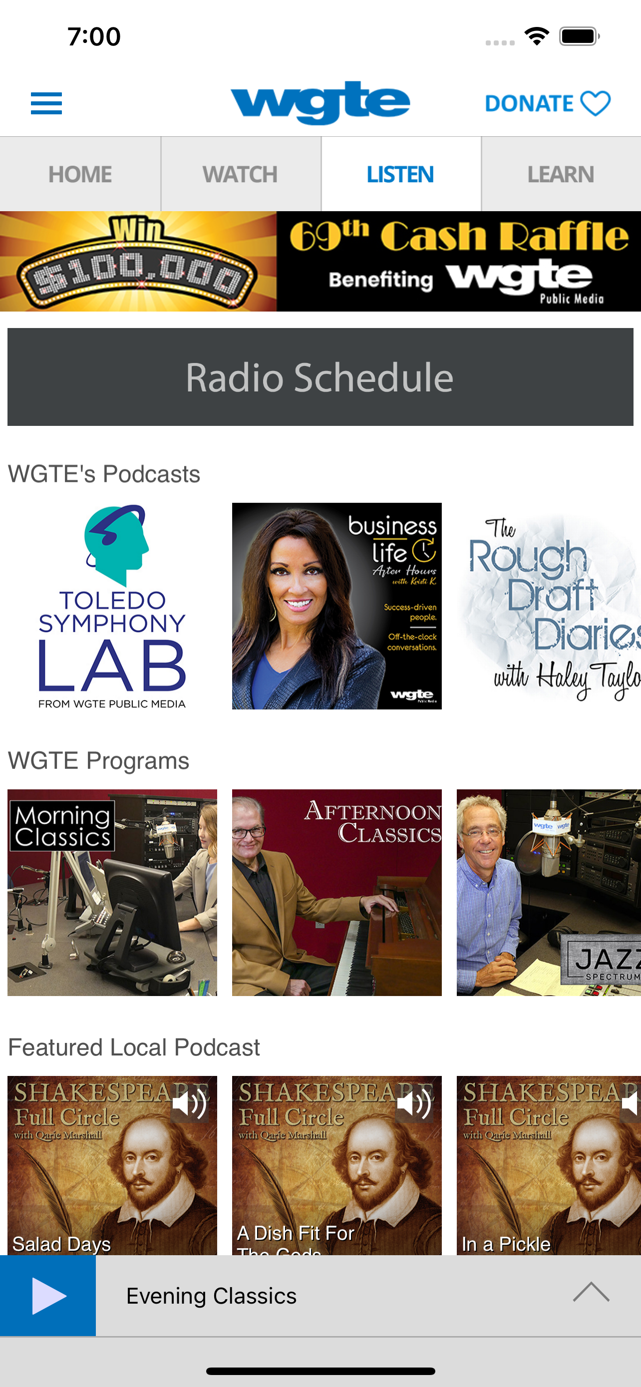 WGTE App