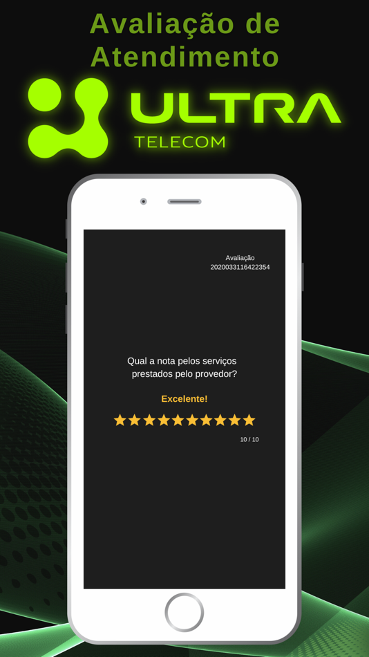 #6. Ultra Telecom (iOS) 由: HubSoft