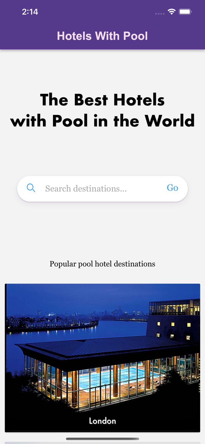 Hotels With Pool