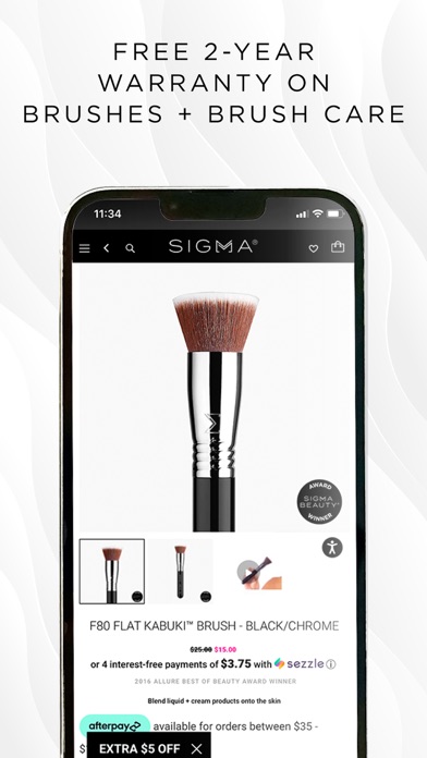 Sigma Beauty Screenshot
