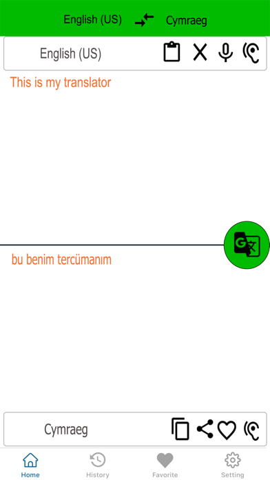 English To Welsh Translate Screenshot