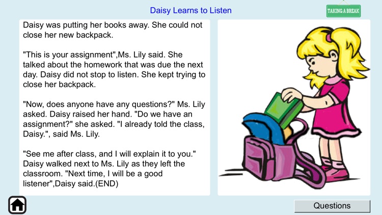 Reading Comprehension Skills 1 screenshot-5