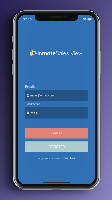 InmateSales View Screenshot