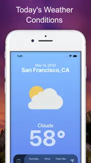 snapcast - weather & forecasts iphone screenshot 1