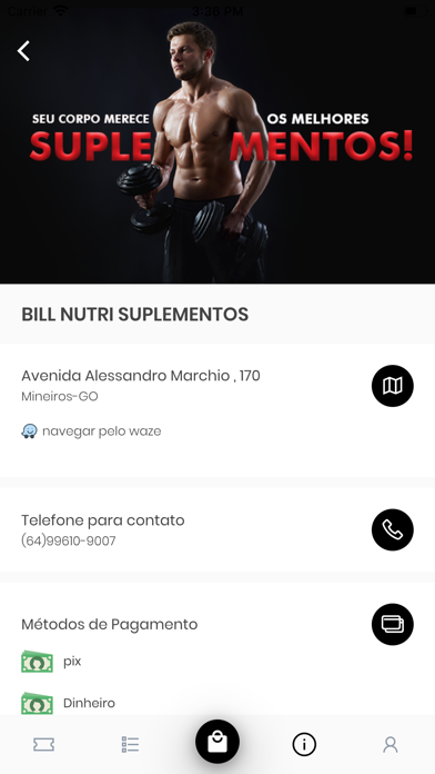 Bill Nutri Suplementos Screenshot