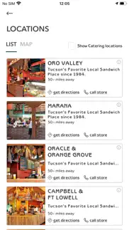 baggins sandwiches iphone screenshot 2