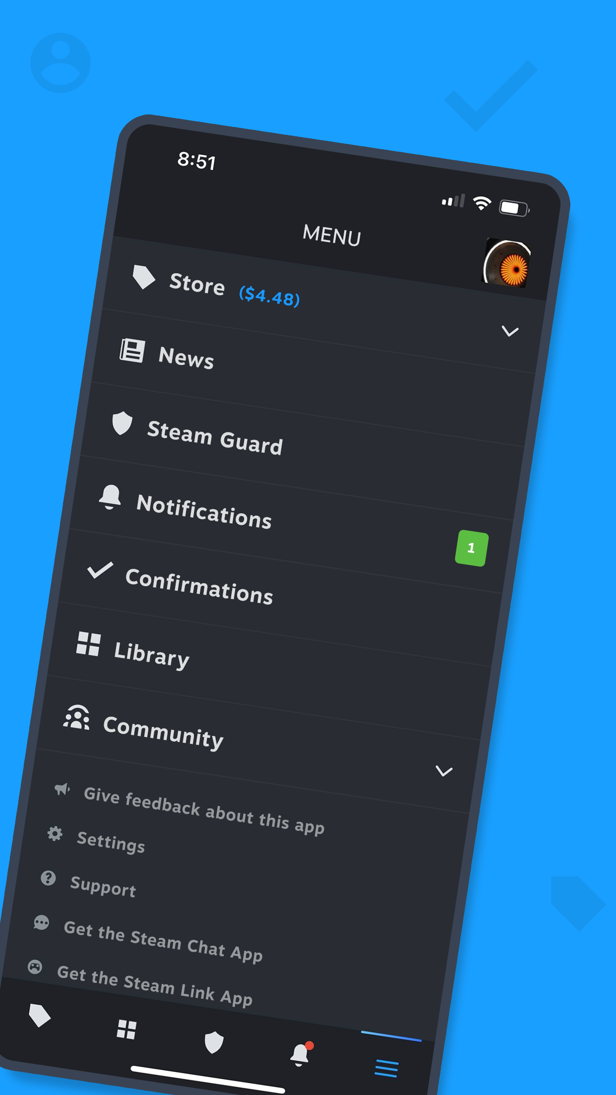 Steam Mobile screenshot 2