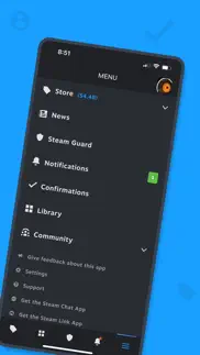 steam mobile iphone screenshot 2