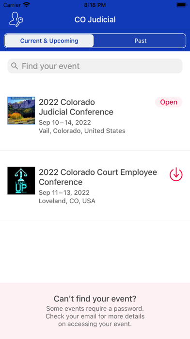 CO Judicial Events screenshot 2