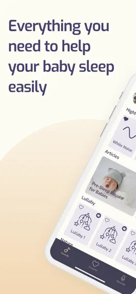 Game screenshot BabyTune: Sleep Noise for Baby apk