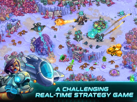 Iron Marines: RTS offline game iPad app afbeelding 5