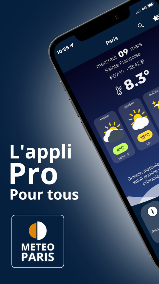 Météo Paris - 5.1.0 - (iOS)