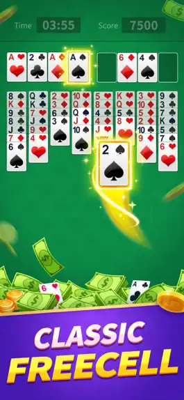 Game screenshot FreeCell Solitaire: Real Money apk