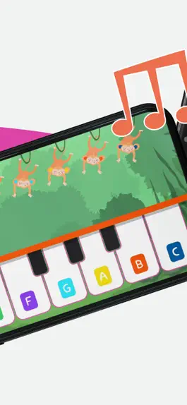 Game screenshot Piano Monkeys apk