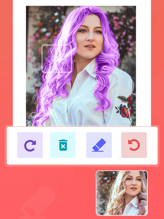 Hair Color Changer - Color Dyeのおすすめ画像5