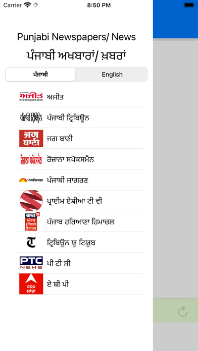 Punjabi Newspapers & News Screenshot