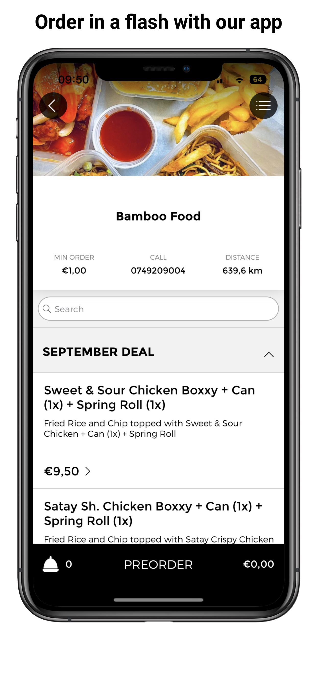 Bamboo Foods App